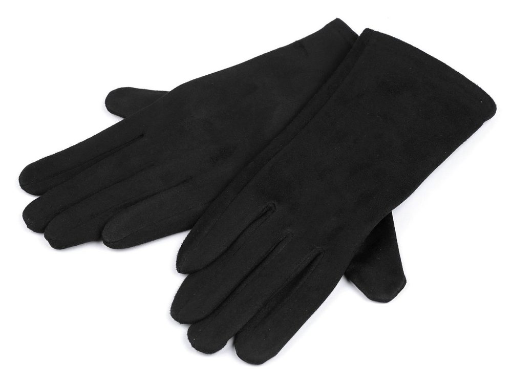 Dámské rukavice přechodní, dotykové - 3 černá