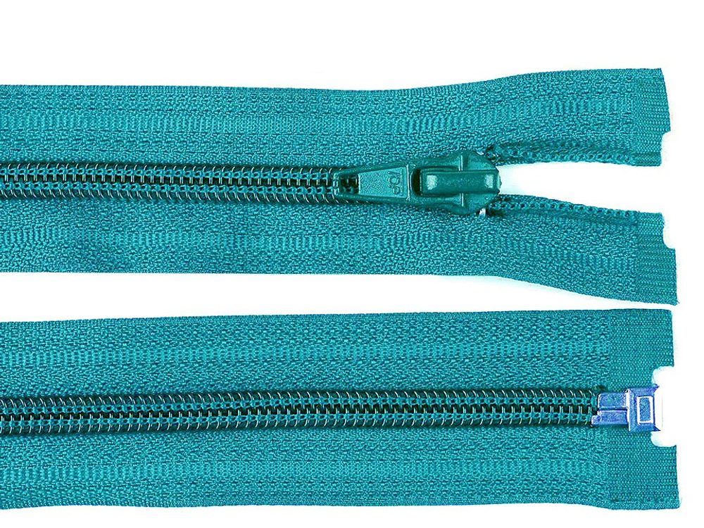 Spirálový zip šíře 5 mm délka 55 cm (bundový) POL - 208 modrá sytá světlá