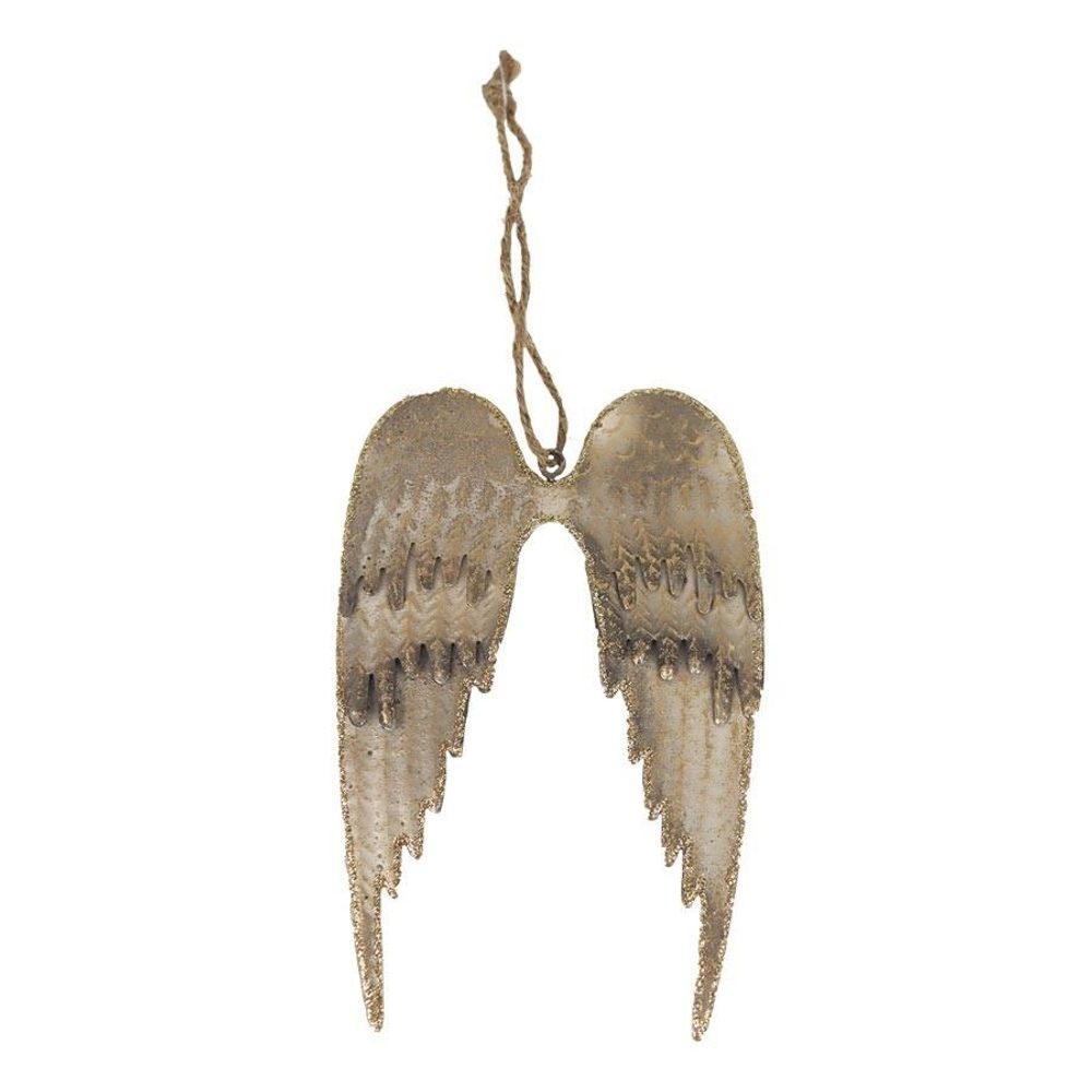 Andělská křídla k zavěšení K3439 - 9 × 0.3 x 14,5 cm