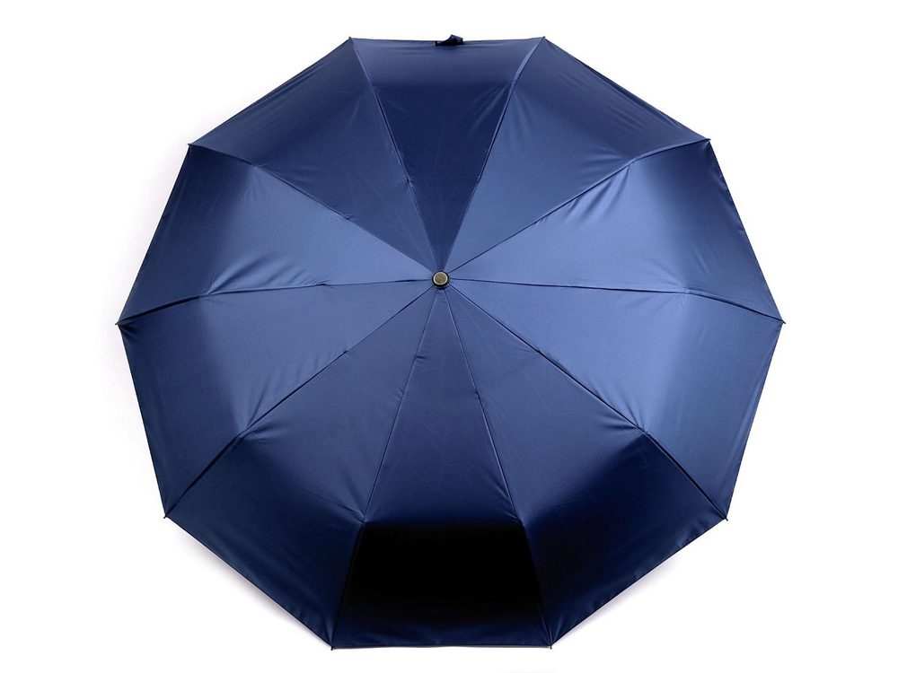 Velký skládací vystřelovací deštník - 3 modrá