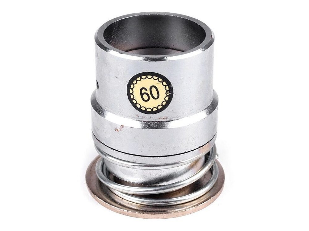 Piston pro potahování knoflíků vel. 60, - nikl