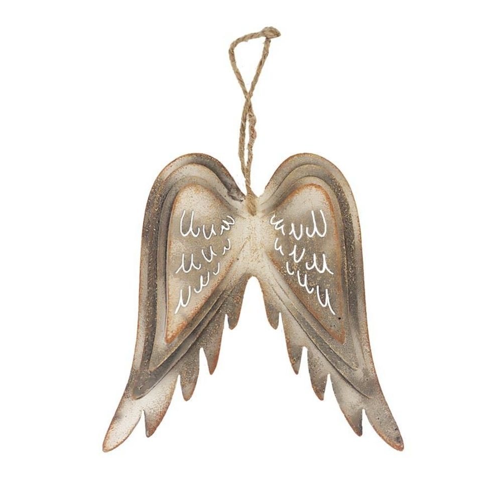 Andělská křídla k zavěšení K3441/1 - 11 × 0.1 × 11,5 cm