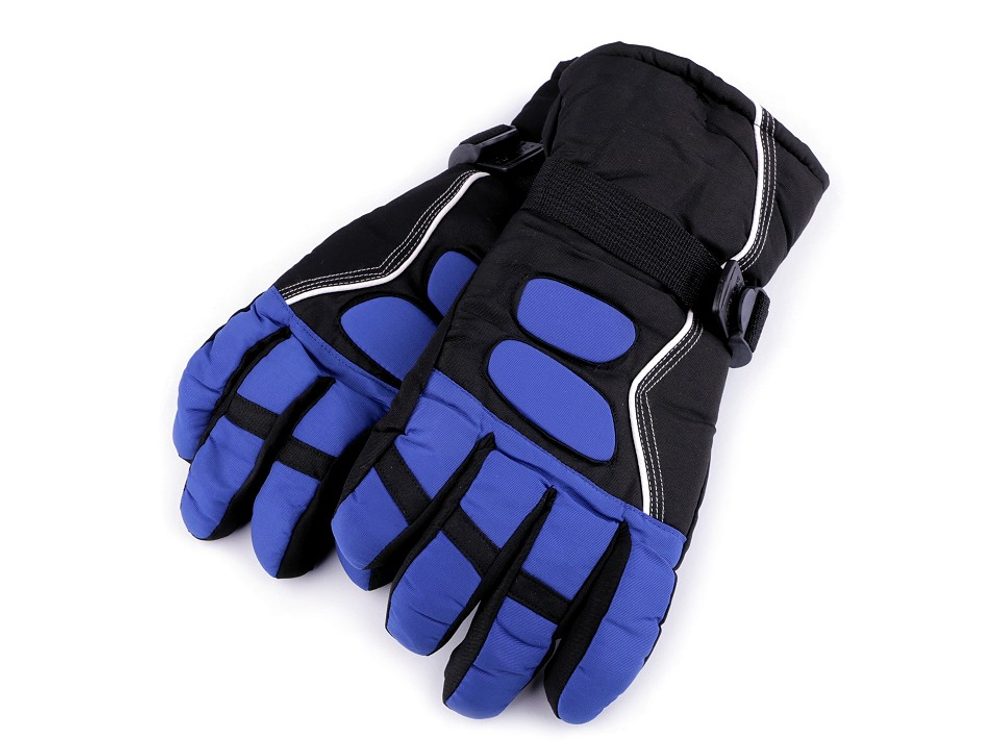 Pánské sportovní rukavice zimní - 11 (vel. XL/XXL) modrá