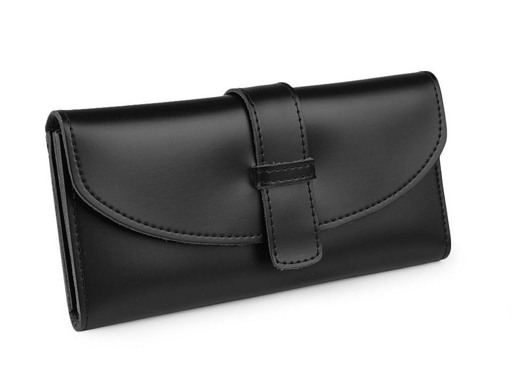 Dámská peněženka / dokladovka 9,5x19 cm - 6 černá