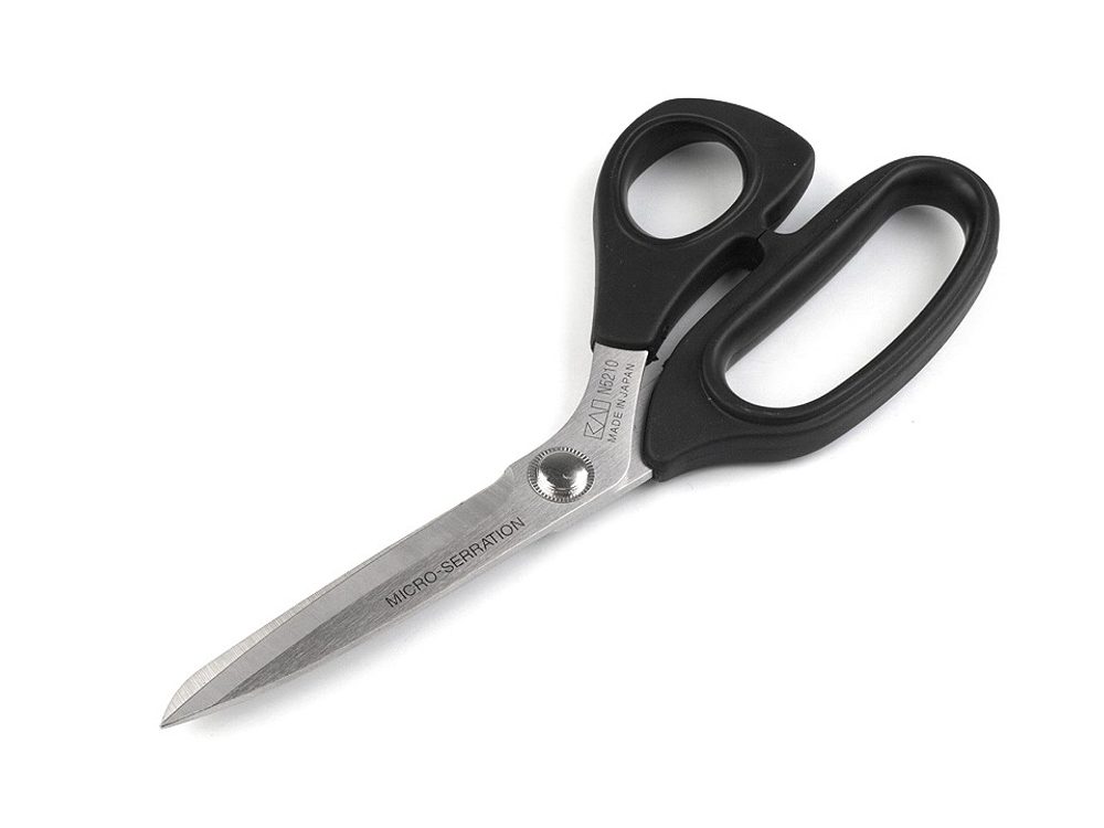 Krejčovské nůžky KAI délka 21 cm - černá