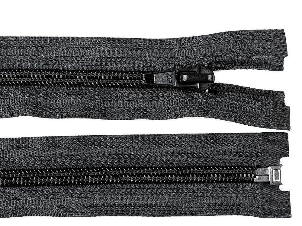 Spirálový zip šíře 5 mm délka 35 cm (bundový) POL - 332 černá