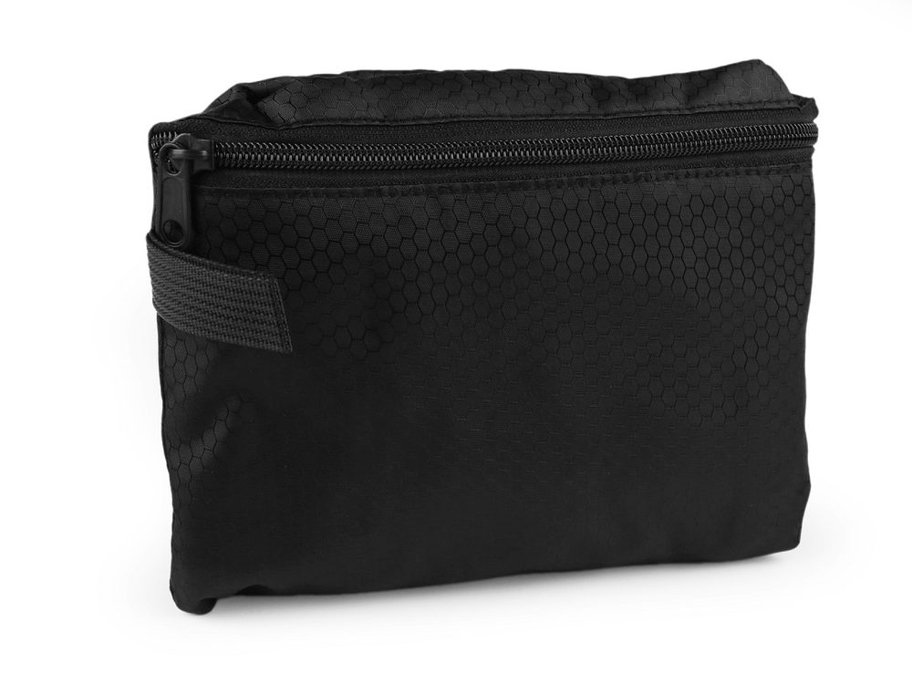 Lehká skládací taška / batoh 50x27 cm - 2 černá