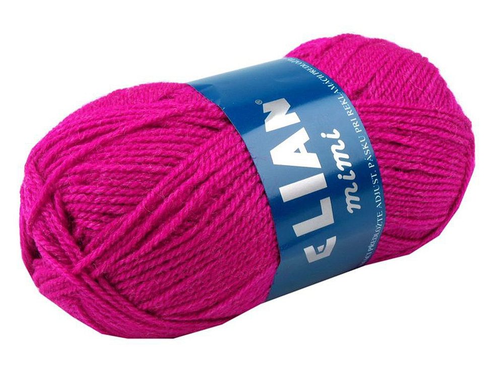 Pletací příze 50 g Elian Mimi - 7 (134) pink