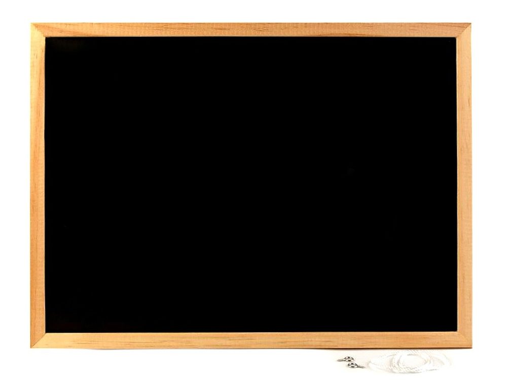 Magnetická tabule 30x40 cm - černá