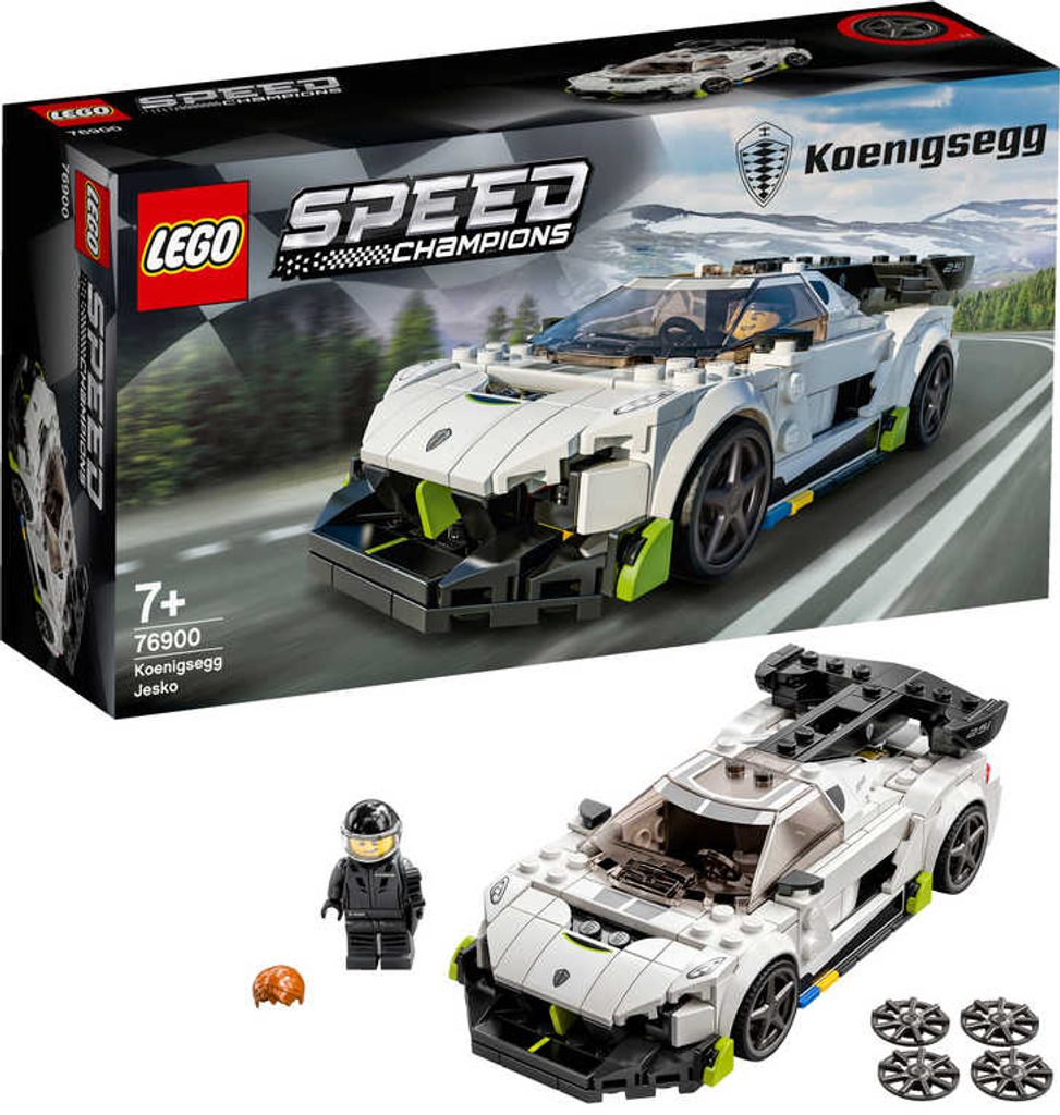LEGO SPEED CHAMPIONS Auto Koenigsegg Jesko 76900 STAVEBNICE - LEGO -  BEXIS.cz