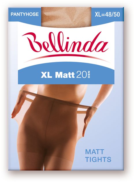 Klasické punčochy XL, XXL Matt 20 den BE290011 - Bellinda - BEXIS.cz