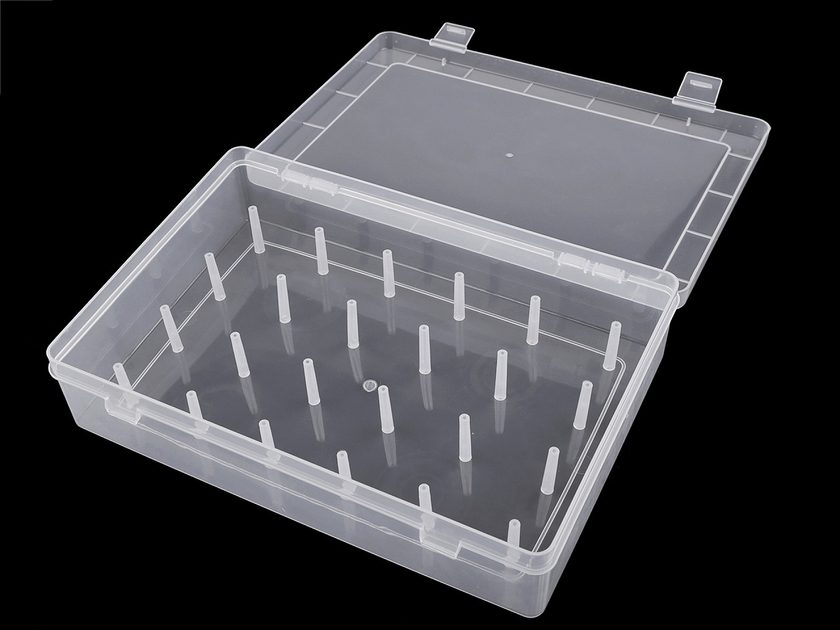 Plastic Storage Compartment / Box Organizer 23x34.5x4.5 cm