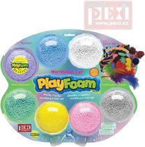 Modelína dětská PlayFoam workshop kreativní set boule 7ks