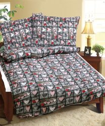 Povlečení krepové Červená 80/852