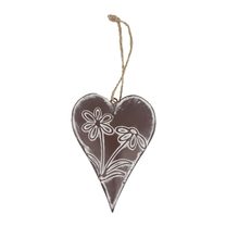 Srdce k zavěšení K3237 - 7 × 10 x 1.5 cm