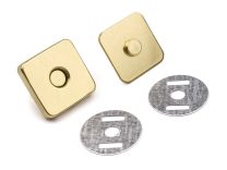 Magnetické zapínání 18x18 mm čtverec balení 5x sada