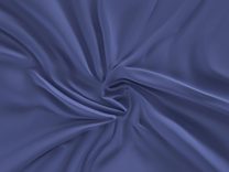Saténové prostěradlo LUXURY COLLECTION 180x200cm tmavě modré