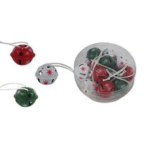 Rolnička k zavěšení, 12 ks K3811 -  2,5 cm