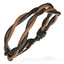 Pánský kožený náramek th-fbk517