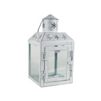 Lucerna kovová K3962-01 - 15 cm