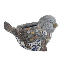 Dekorace k osázení ptáček X6551 - 31.5 × 21 × 20.5 cm