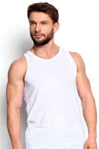 Pánský nátělník 34323 white