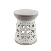 Aromalampa se srdíčky X6103 - dia 11,5 × 14,5 cm