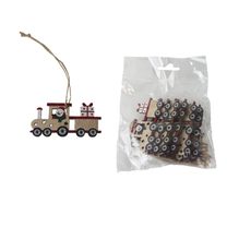 Vláček k zavěšení, 10 ks D7590 - 7 cm