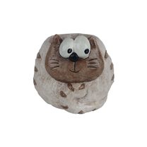 Dekorace kočka X5658/1 - 12 × 11 × 10,5 cm