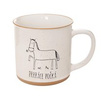 Hrnek keramický STATEK kůň 530 ml