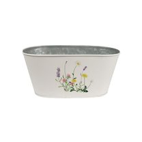 Květináč s lučním kvítím K2993/1 - 20 × 12 x 10 cm