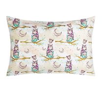 Povláček bavlna Béžová,Zelená,Fialová 45/086 40x60 cm