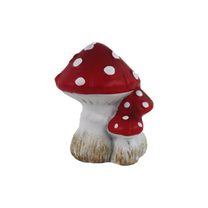 Dekorace houba X6199 - 8 × 10 cm