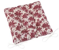 Sedák Adéla prošívaný Bordová 41/322 40x40 cm