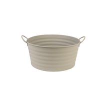 Obal kovový K2574/2 - dia 22 x 10,2/11,5 cm