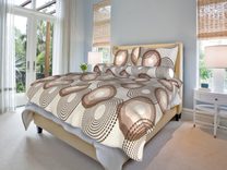 Bavlněné povlečení Lenka béžová