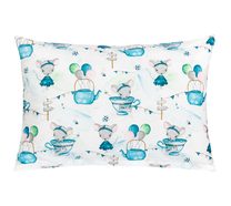 Povláček bavlna Modrá,Bílá 45/095