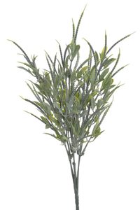 Trs lístků s mini lusky - zelená