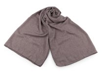 Letní šátek / šála s ozdobným lemem 70x160 cm