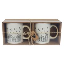 Porcelánový hrnek, 2 ks X7635/ S2 - 350ml