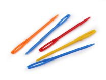 Plastové jehly délka 7 cm tupé 25 kusů