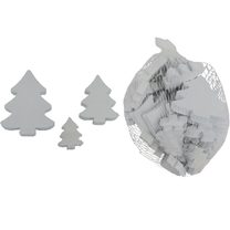 Dekorace stromeček, 24 ks D6399-01 - 2,5 - 5,5 x 0,7 x 2,5 - 7 cm