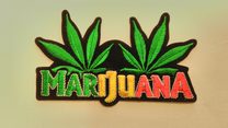 Aplikace nažehlovací Marijuana