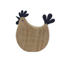 Dekorace slepička D7632/1 - 12.5x11.5x3