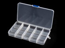 Plastový zásobník 22x100x170mm na korálky