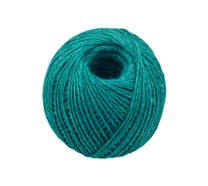 Jutový motouz - klubko 200g, cca 130 m, průměr 1.75 mm zelený