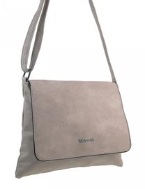 YY Coveri Dámská crossbody kabelka světlá přírodní hnědá