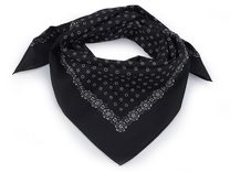 Bavlněný šátek drobné květy 70x70 cm