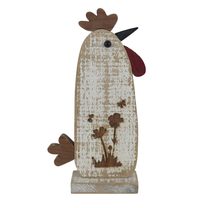 Dekorace slepička D7617/1 - 14.7×5×26.5