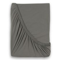 Jersey prostěradlo s lycrou 220x200cm tmavě šedé